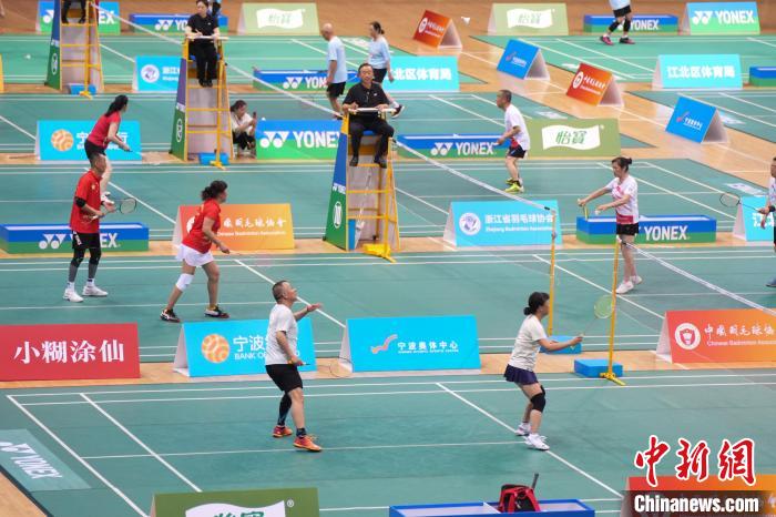 宁波银行·尤尼克斯杯全国中老年羽毛球邀请赛在
