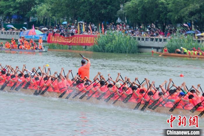 2025年荔湾区龙舟邀请赛：海中村勇夺传统龙王桂