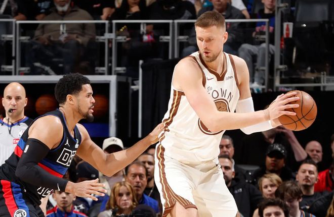 活塞力克勇士终结两连败 波尔津吉斯伤退表现低