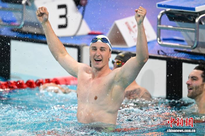 澳大利亚名将麦克沃伊打破男子50米自由泳世界纪